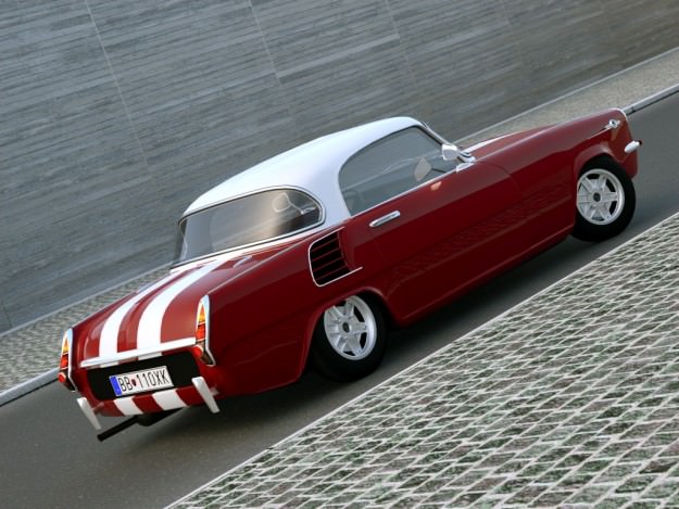 Xpider Coupe 3D model_1