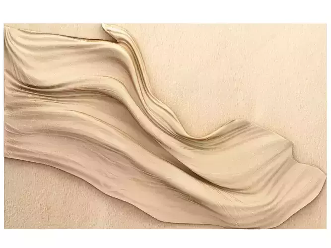 Abstract minimalist wall art 3d decorative board