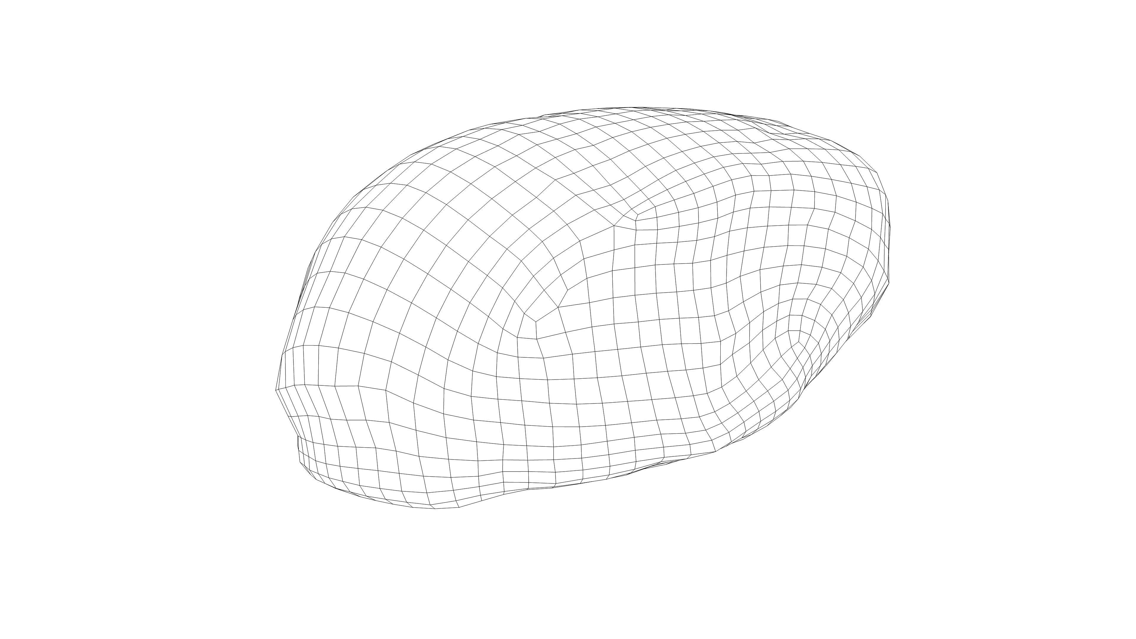 Photorealistic 3D scan of sweet bun Low-poly 3D model_19