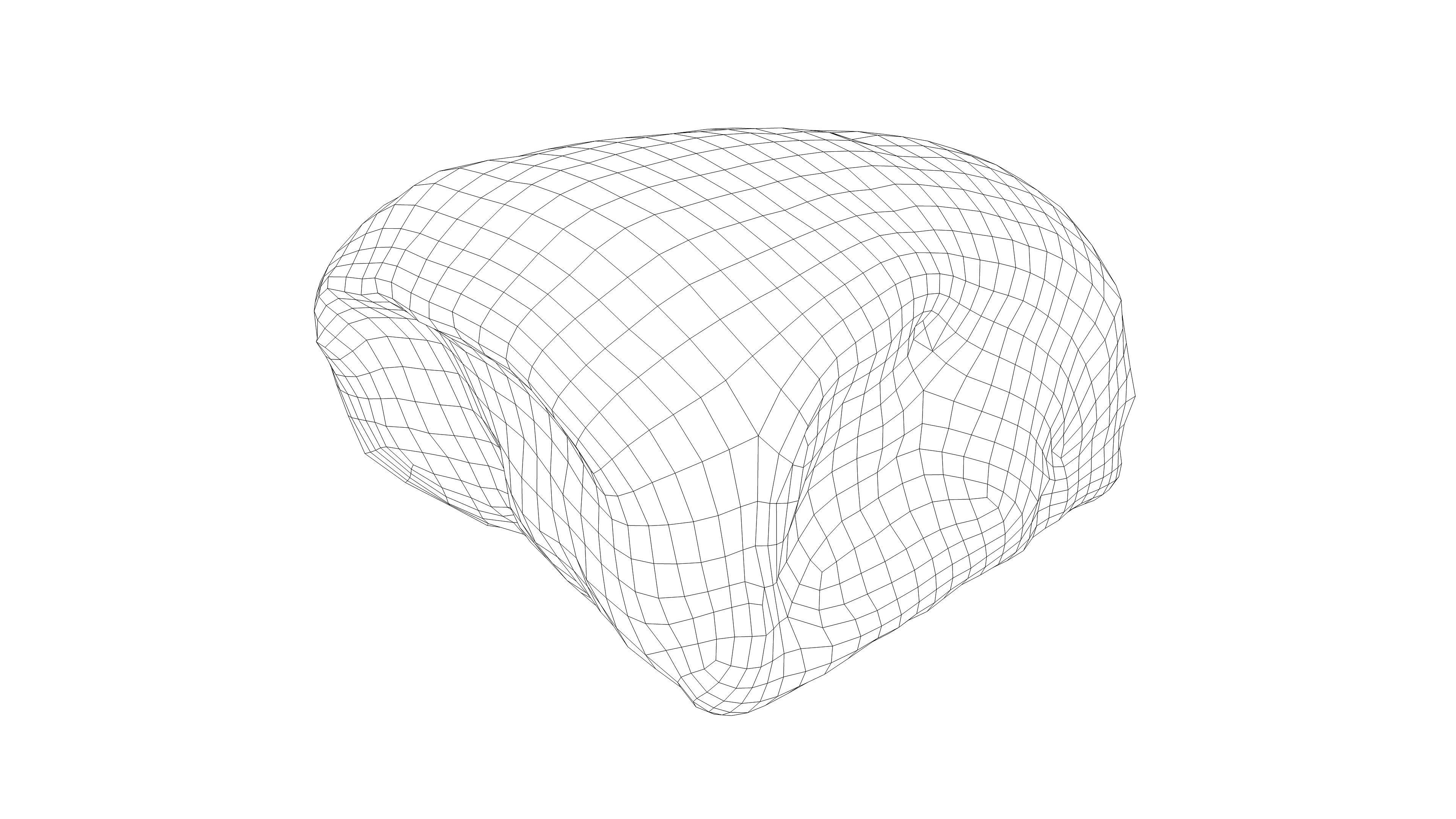 Photorealistic 3D scan of sweet bun Low-poly 3D model_17