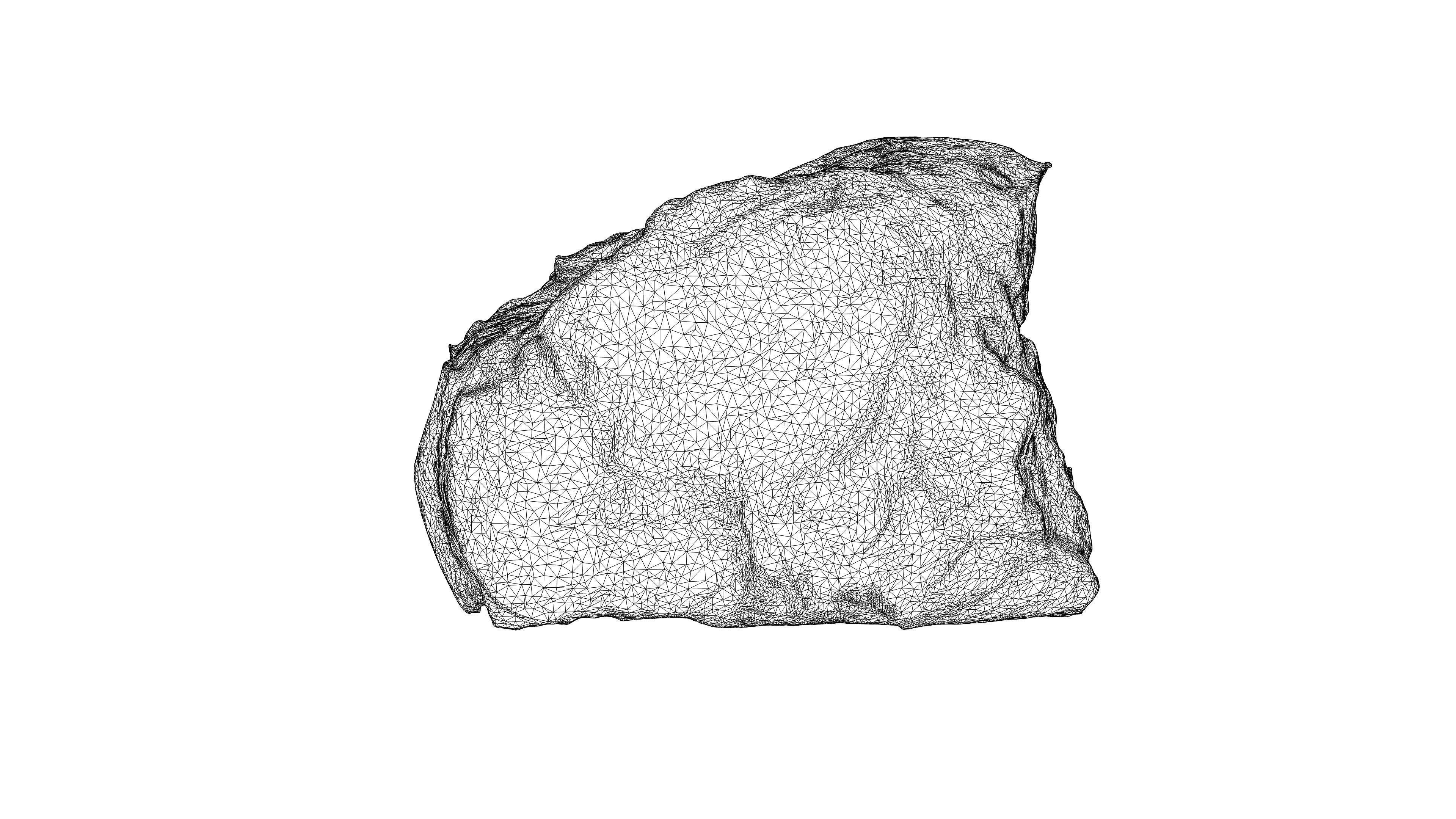 Photorealistic 3D scan of sweet bun Low-poly 3D model_23