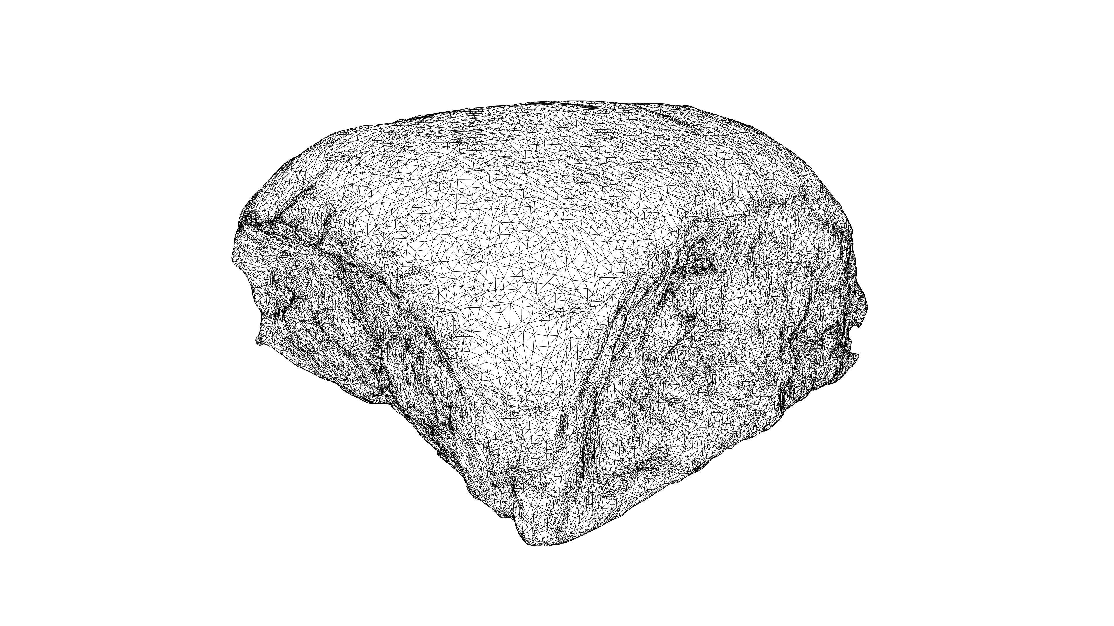 Photorealistic 3D scan of sweet bun Low-poly 3D model_21