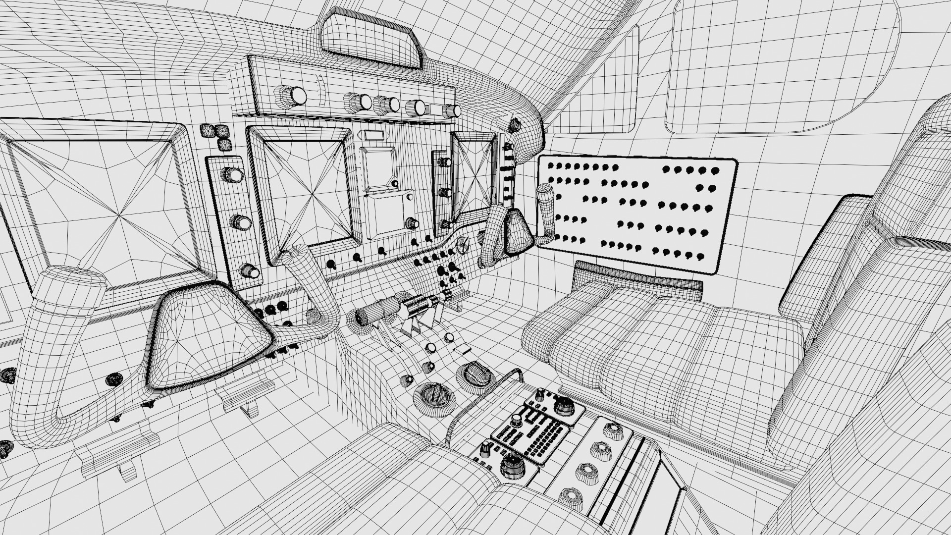 Beechcraft King Air 200 3D model_32