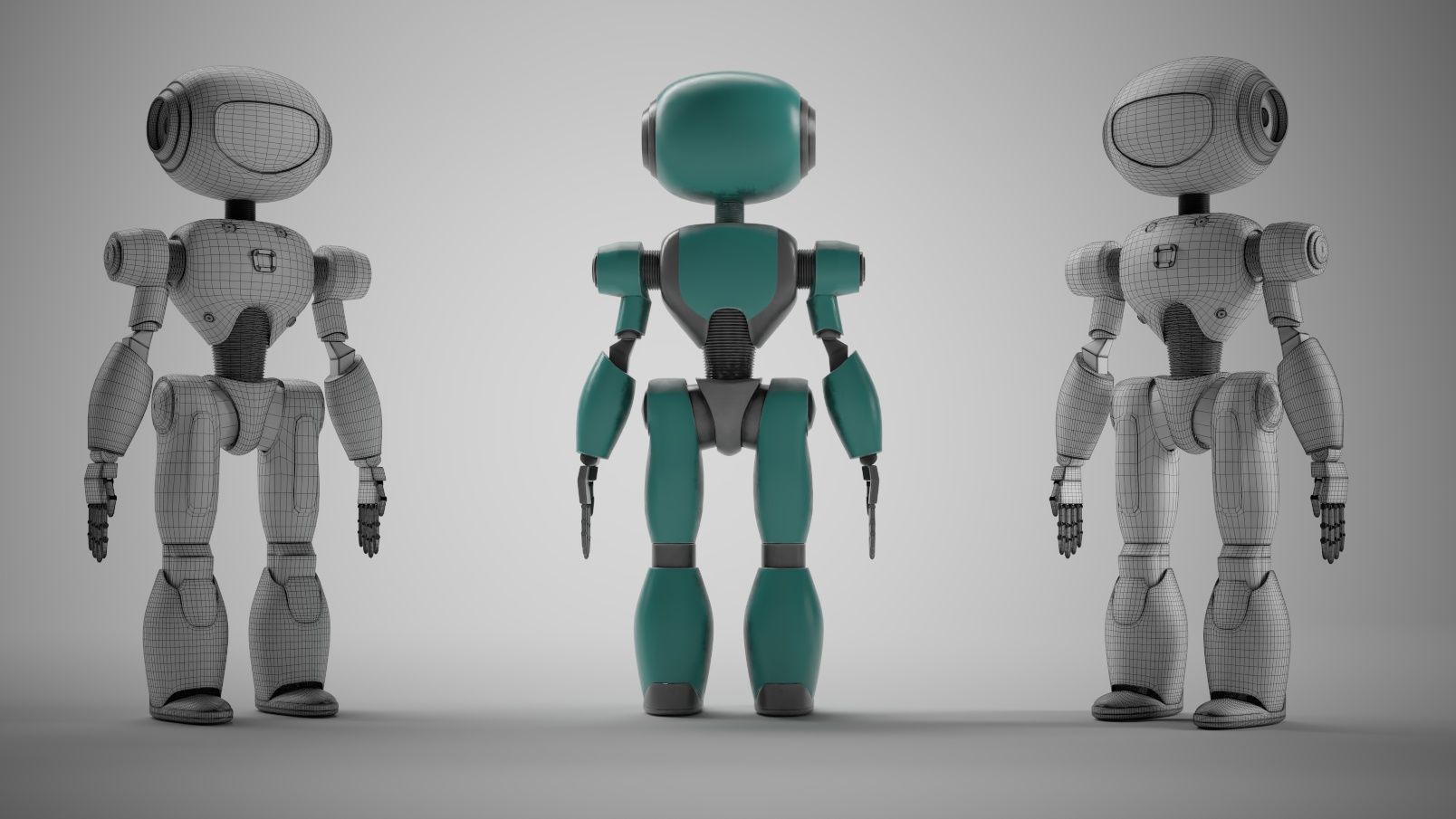 WORKER ROBOT 3D model_12