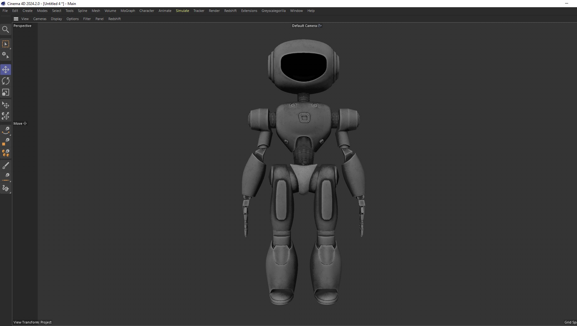 WORKER ROBOT 3D model_20