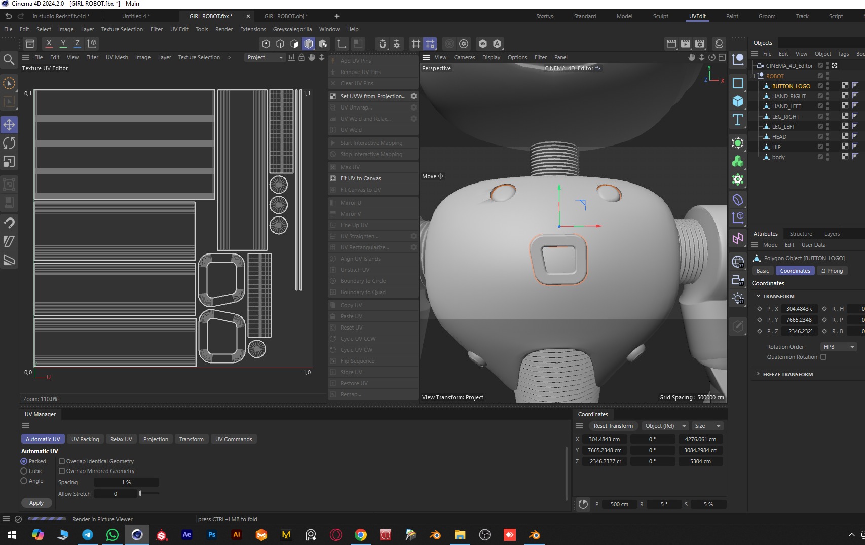 WORKER ROBOT 3D model_28