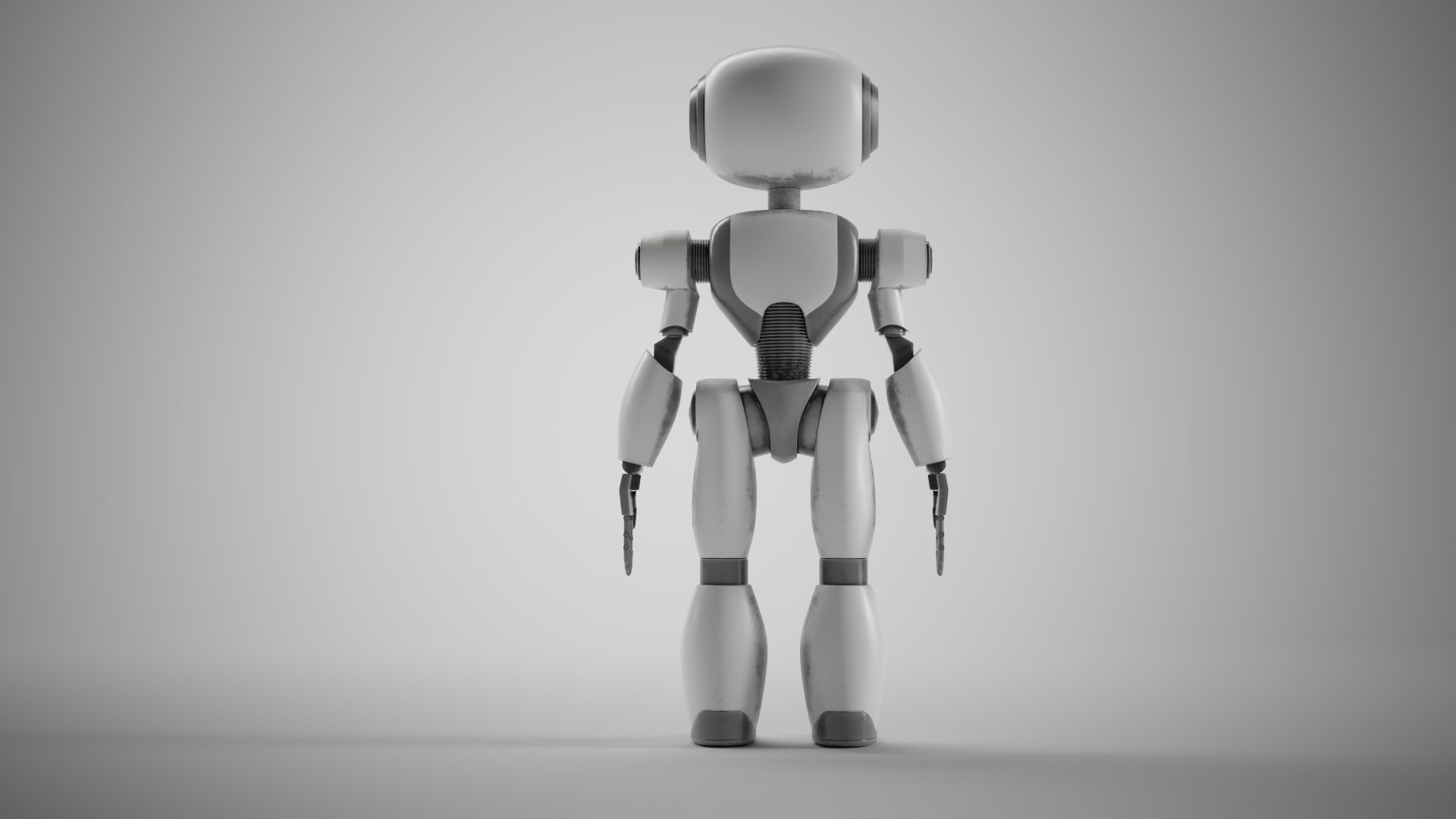 WORKER ROBOT 3D model_7