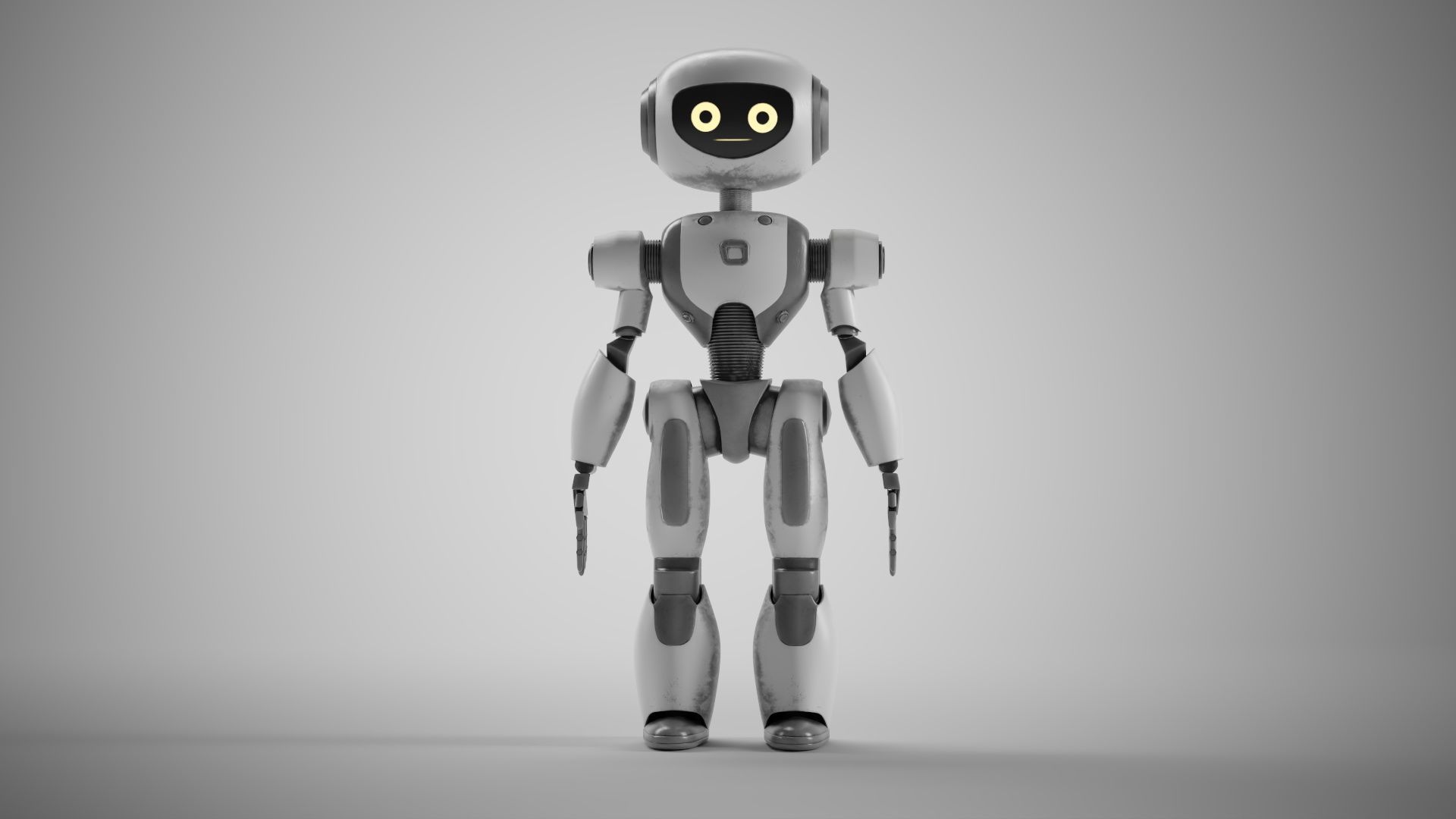 WORKER ROBOT 3D model_5