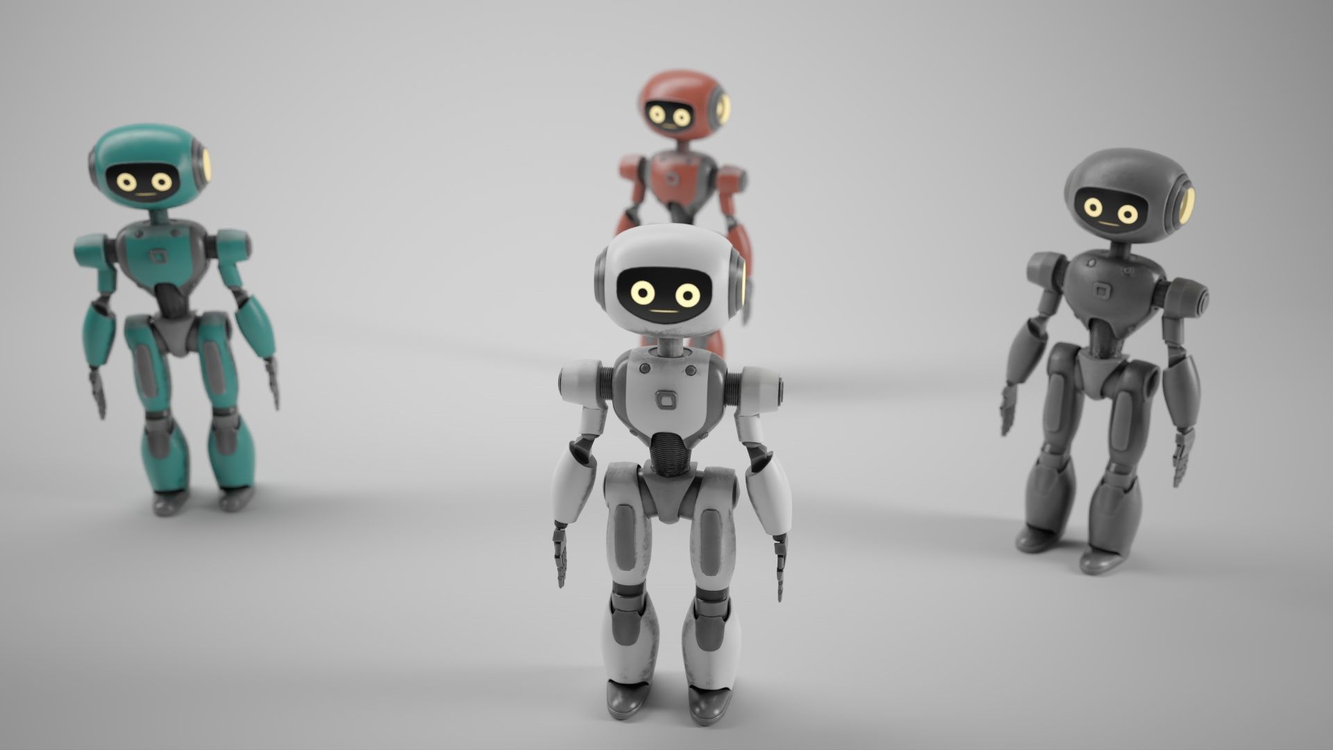 WORKER ROBOT 3D model_4