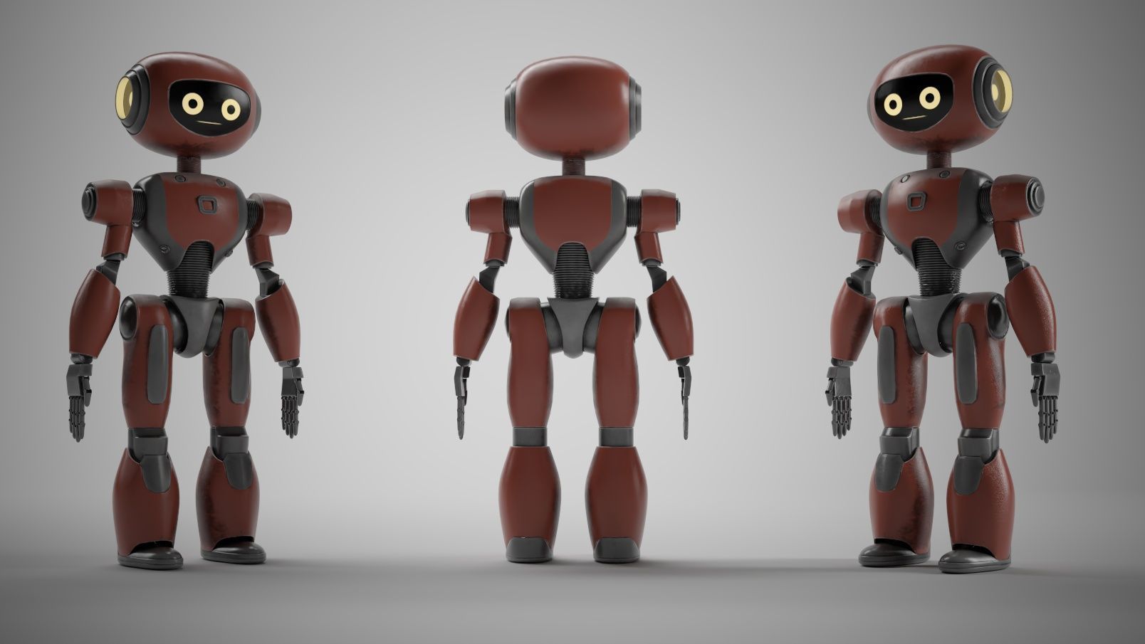 WORKER ROBOT 3D model_10