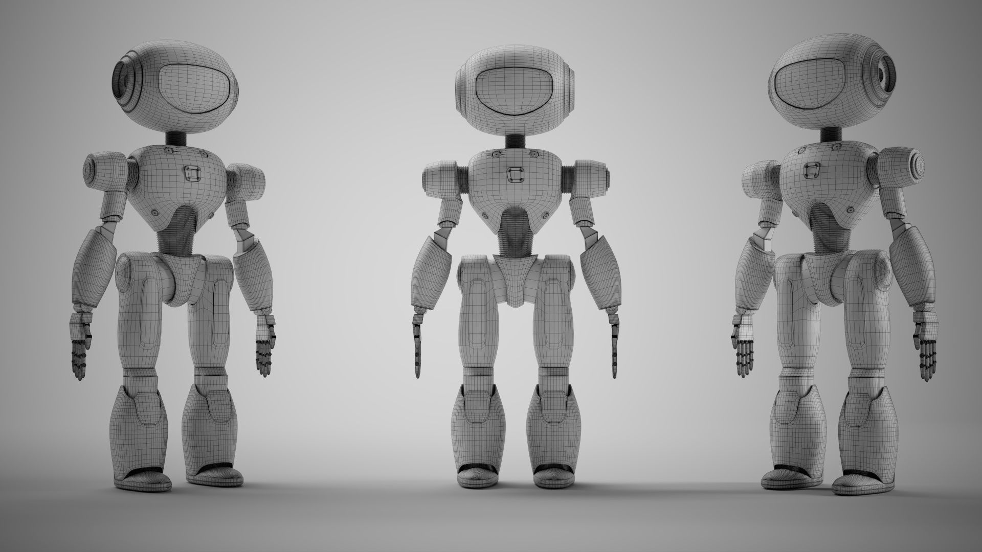 WORKER ROBOT 3D model_22