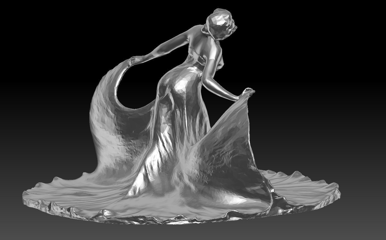 DANCER WOMAN 3D print model_19