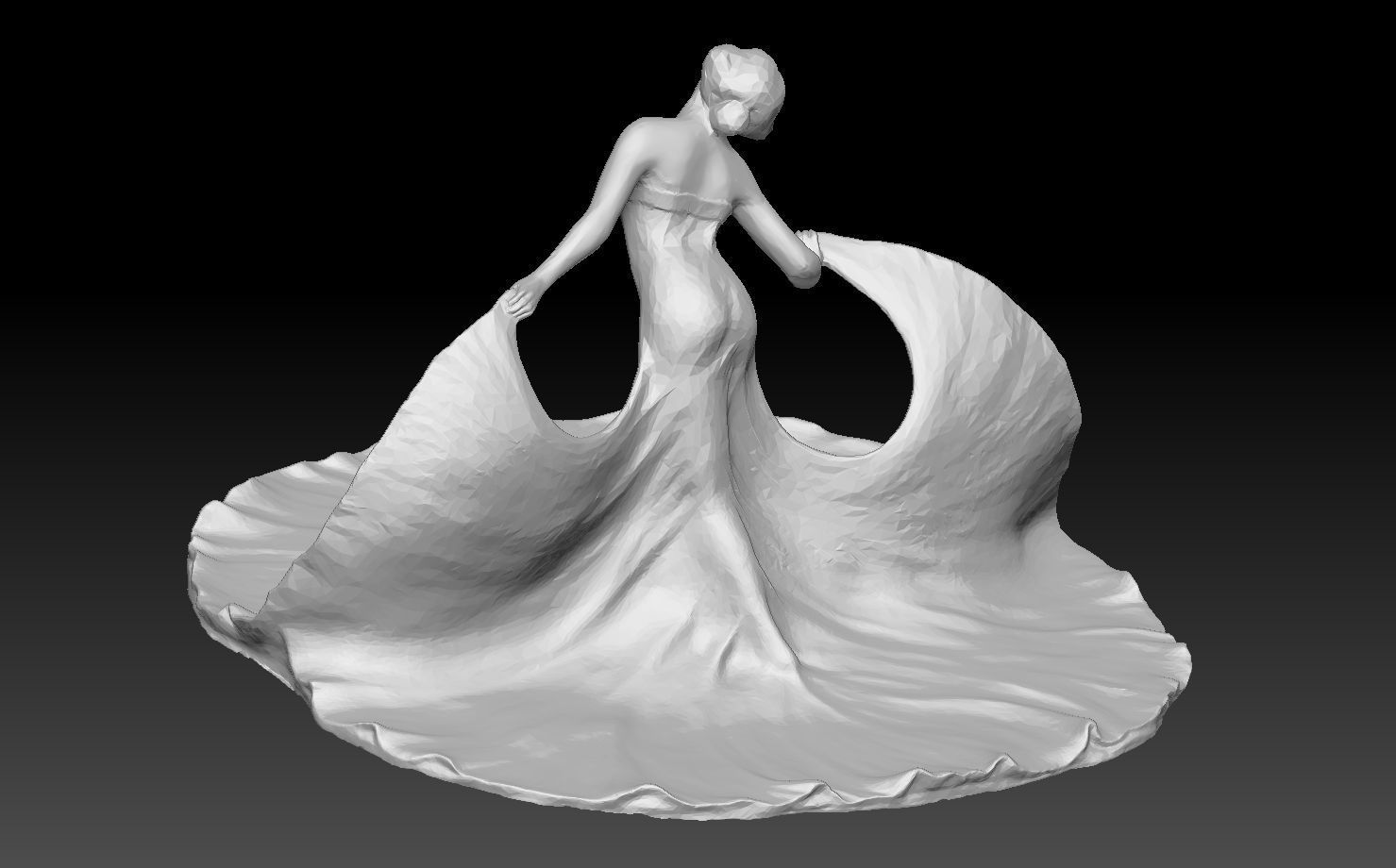 DANCER WOMAN 3D print model_17