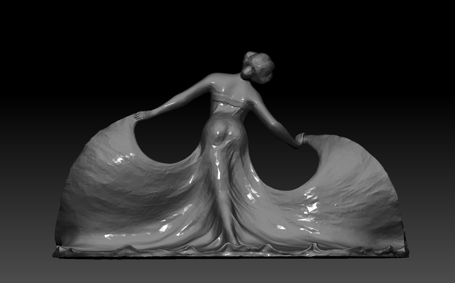 DANCER WOMAN 3D print model_13