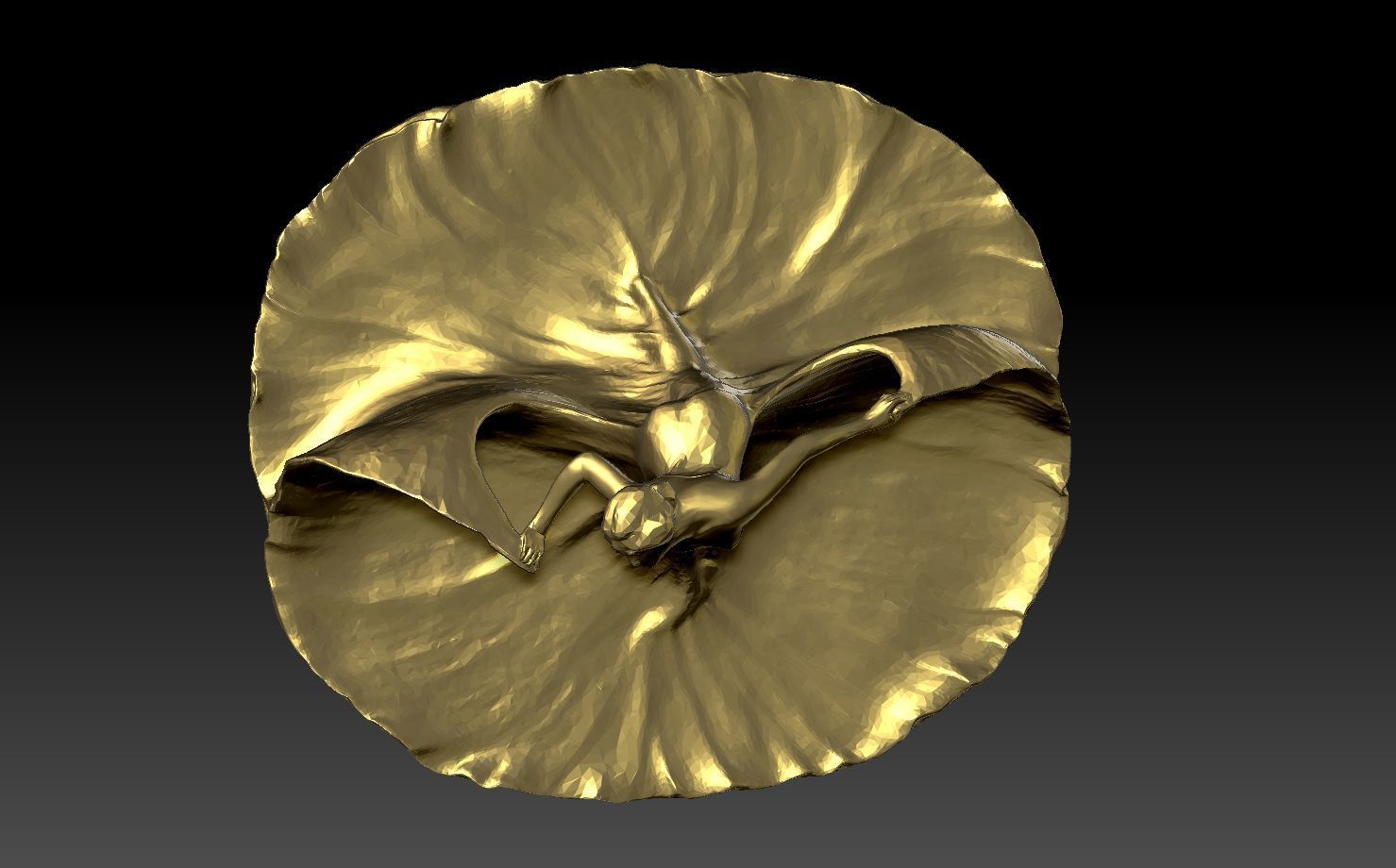 DANCER WOMAN 3D print model_4