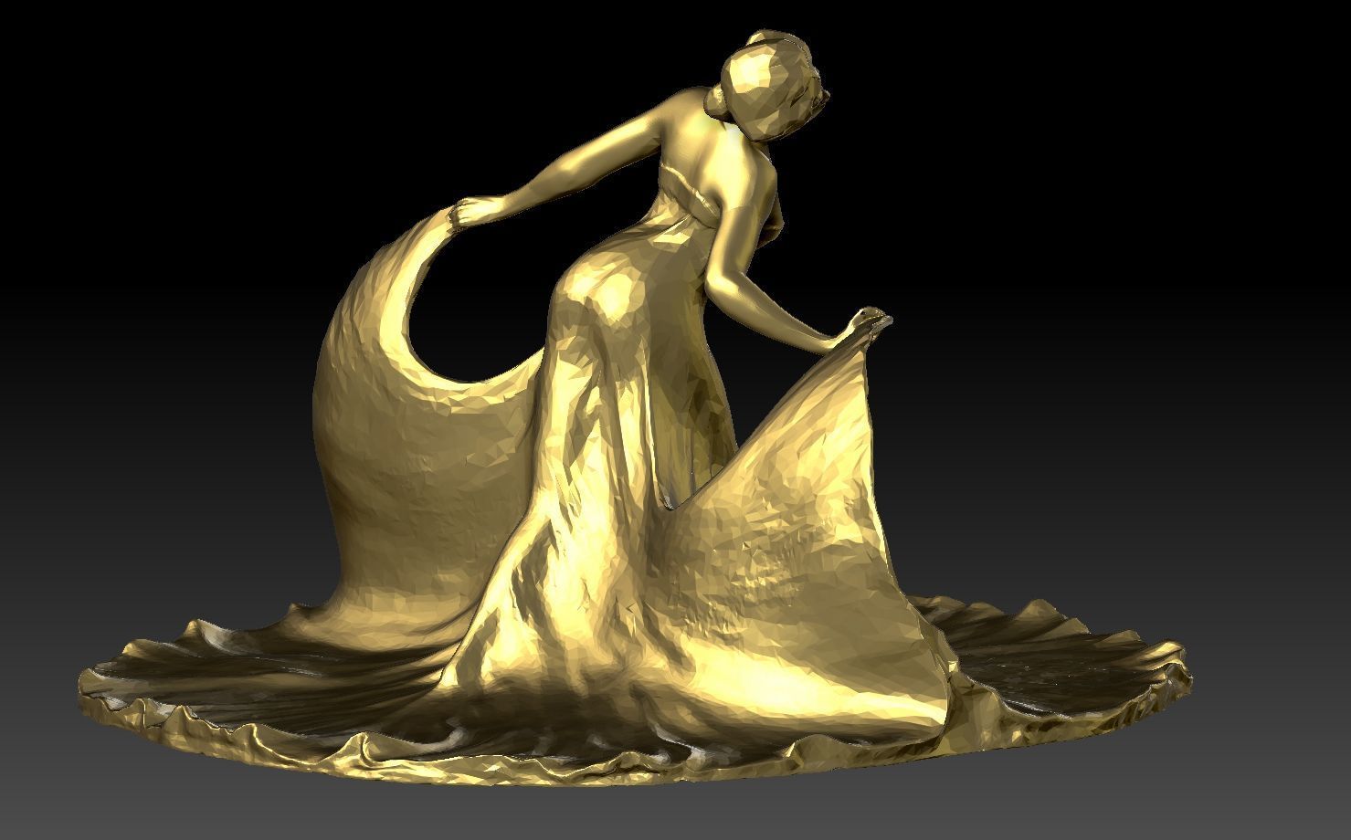 DANCER WOMAN 3D print model_20