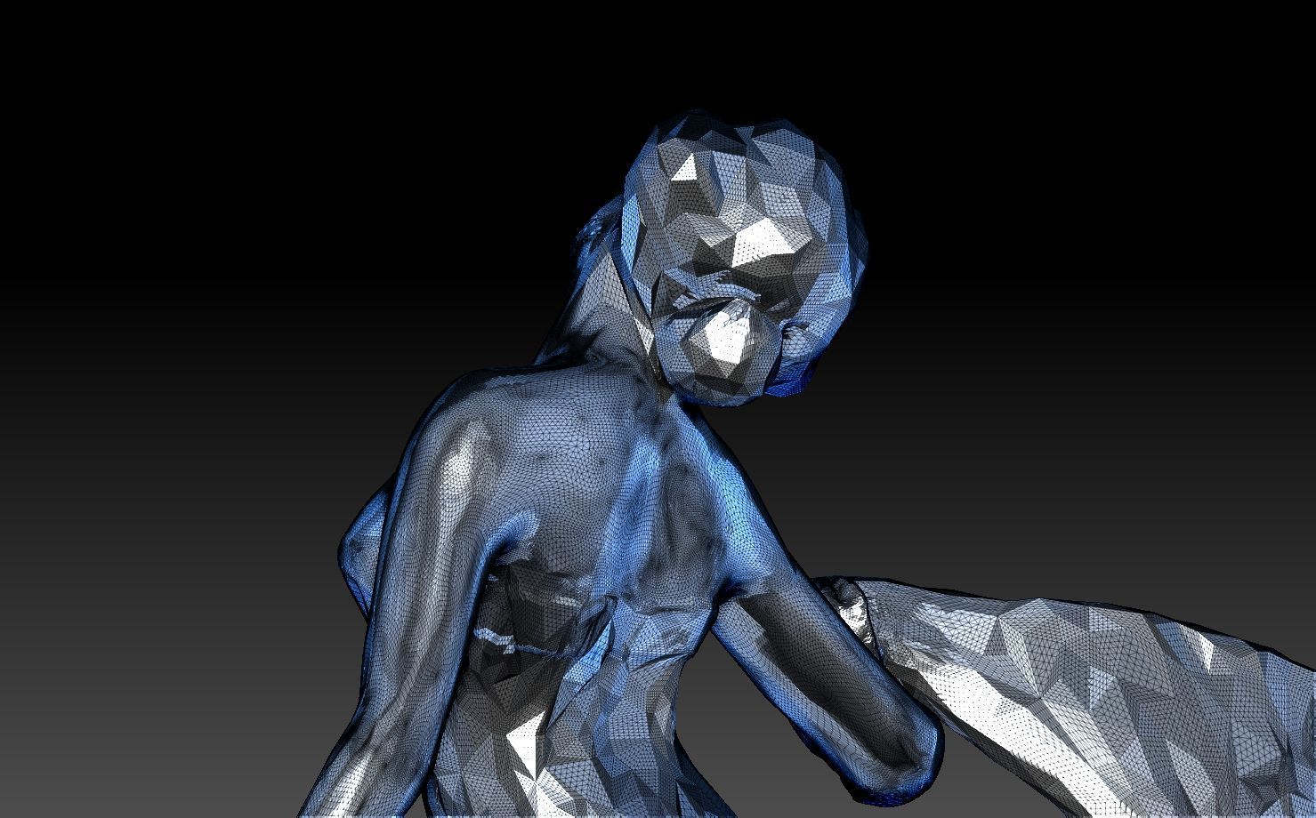 DANCER WOMAN 3D print model_16