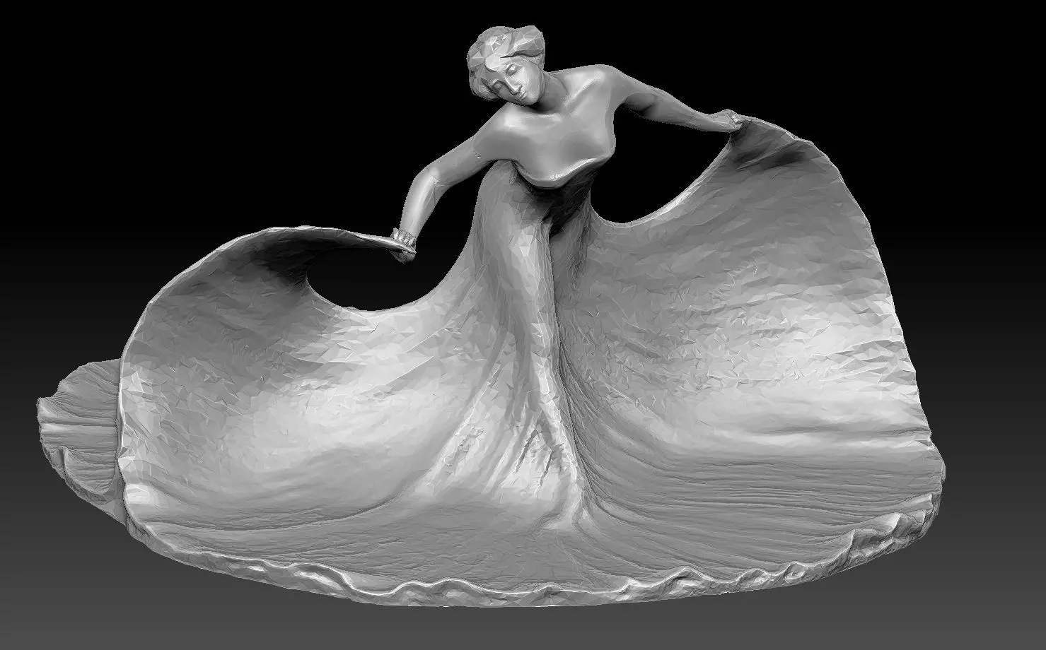 DANCER WOMAN 3D print model_0
