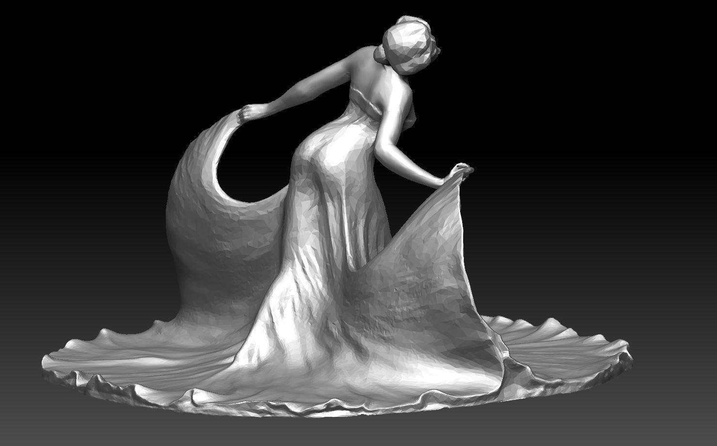DANCER WOMAN 3D print model_18