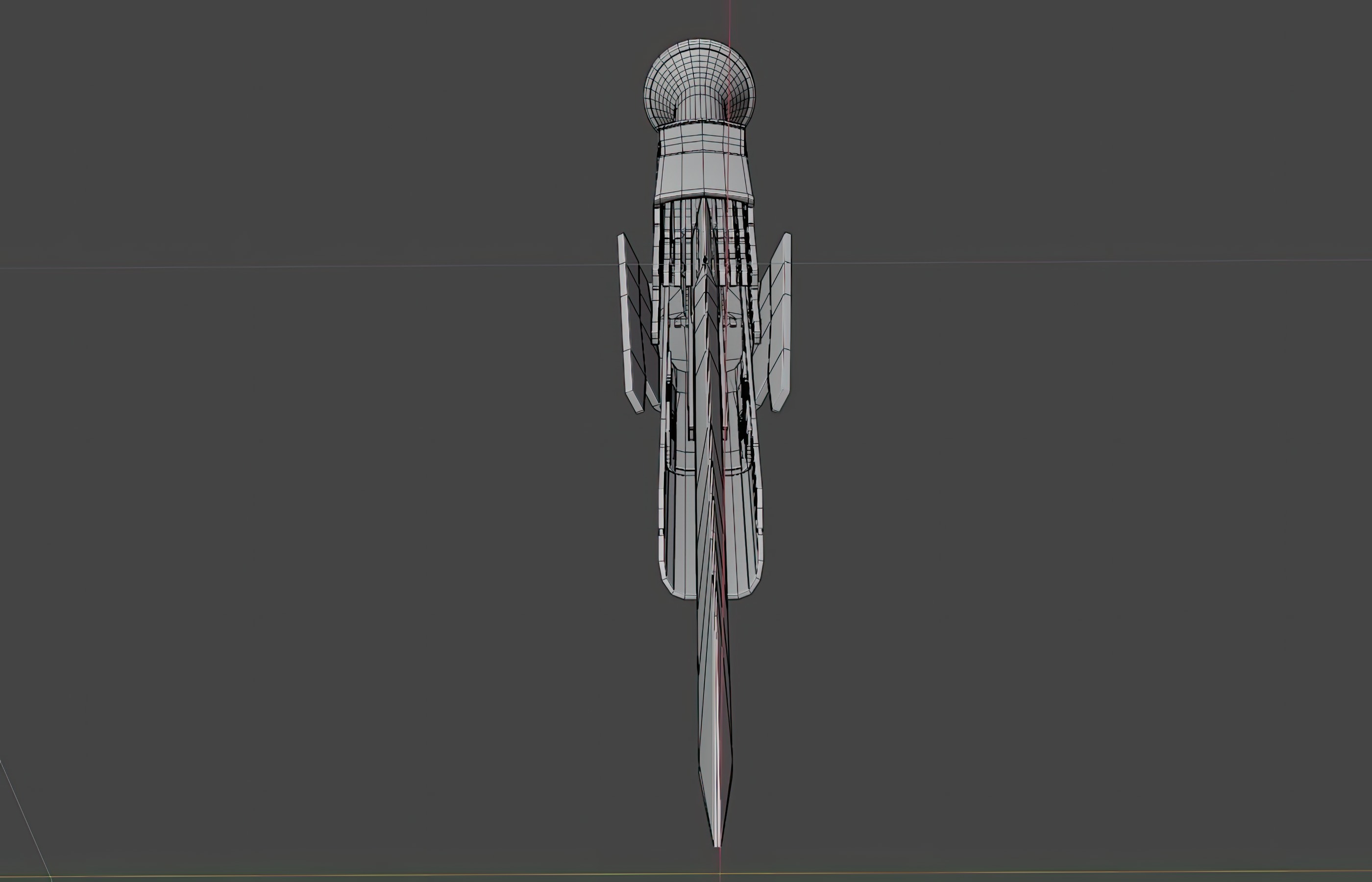 Chisel Low-poly 3D model_11