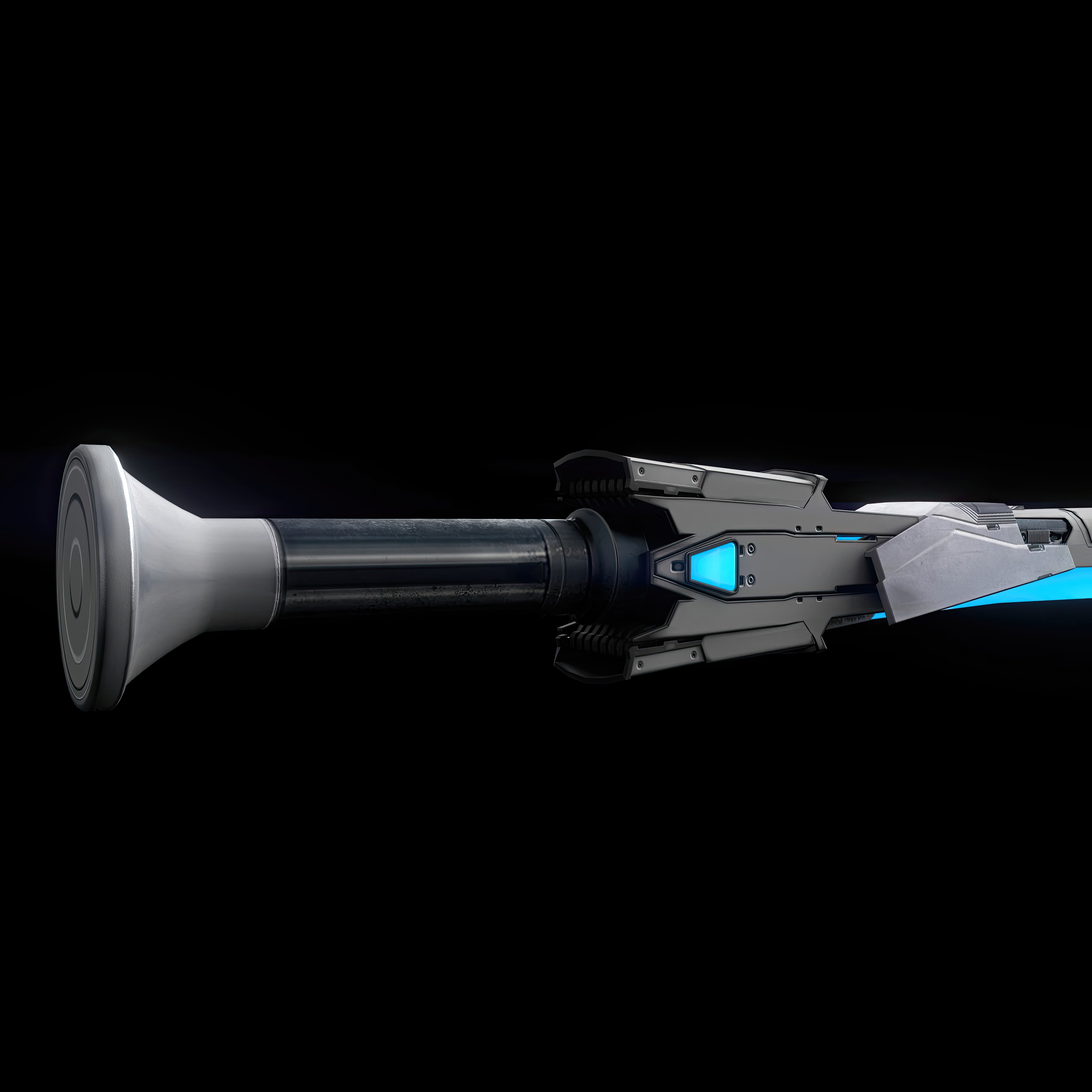 Chisel Low-poly 3D model_3