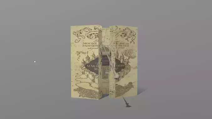 Marauders Map animated