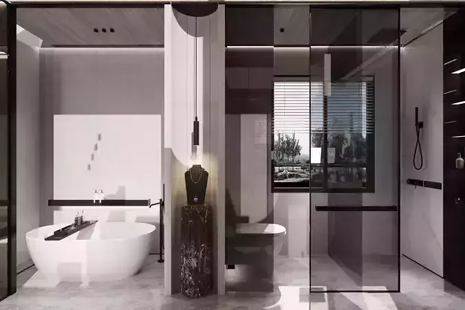 Bathroom 2024 3D model
