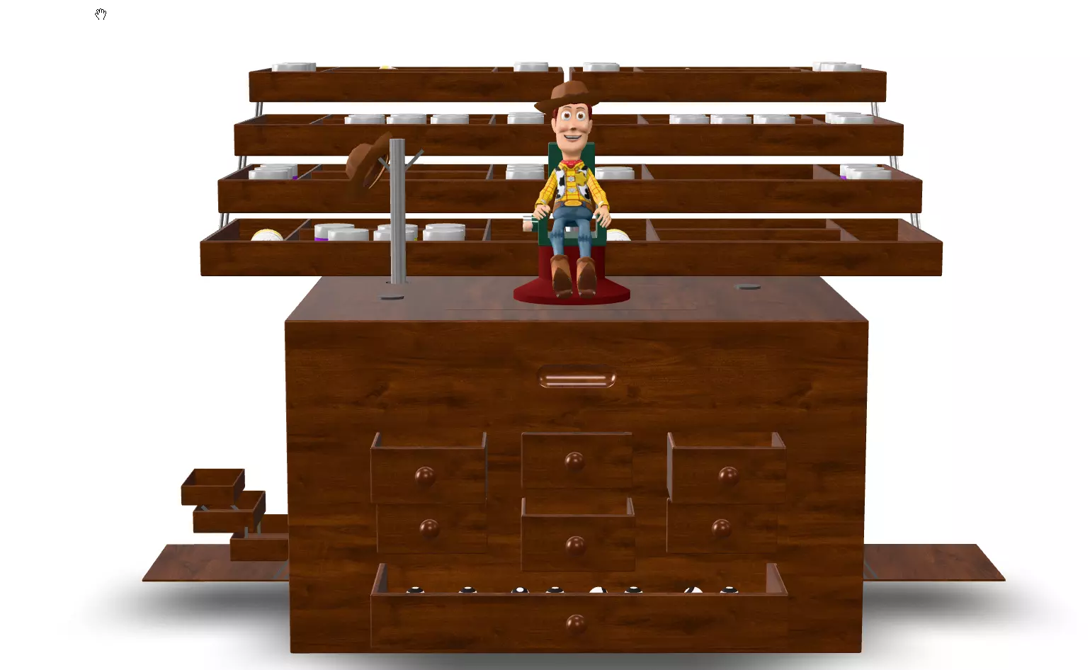Woody case fix 3D model
