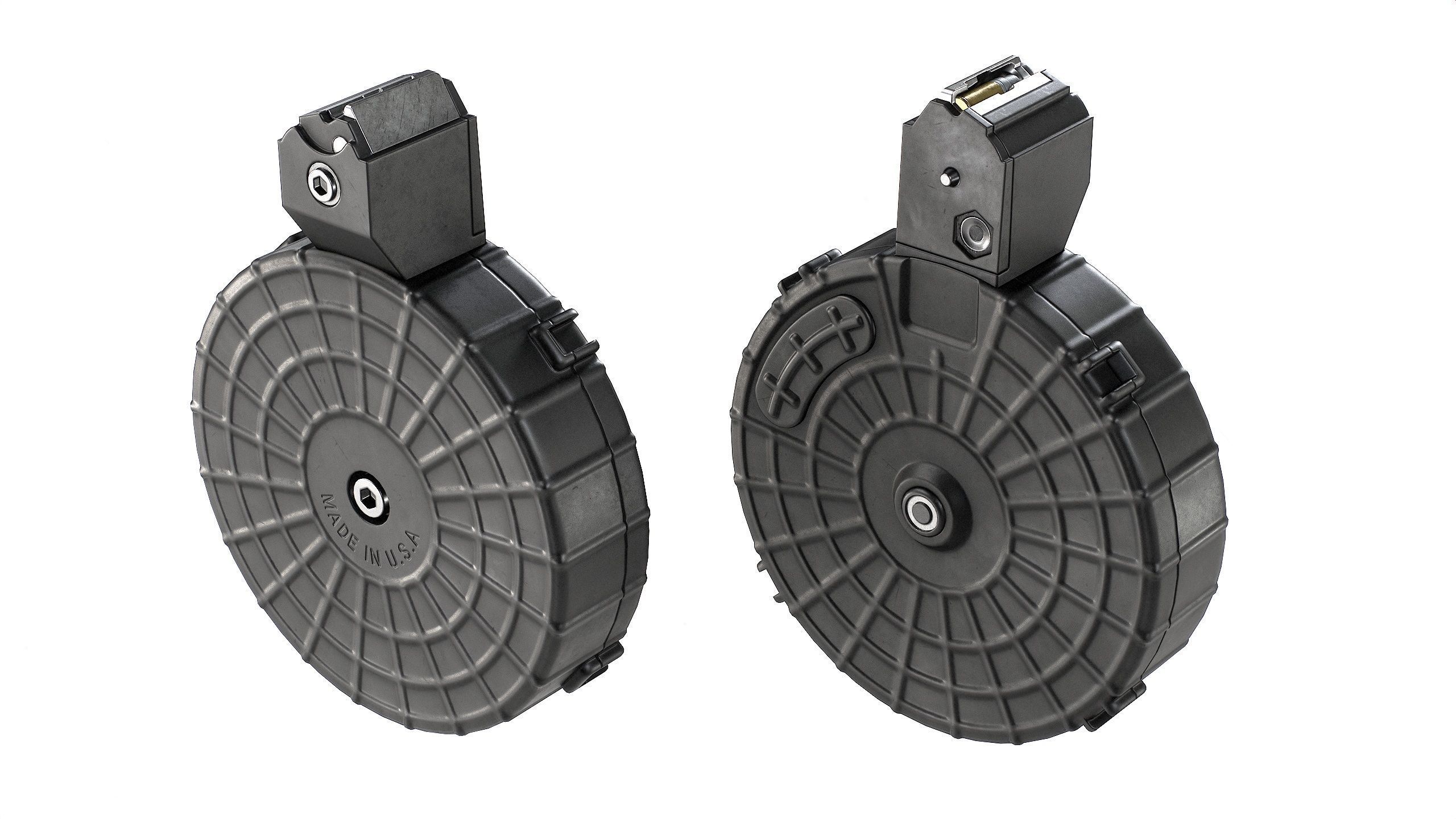 Ruger 10 22 Tactical Takedown Low-poly 3D model_14