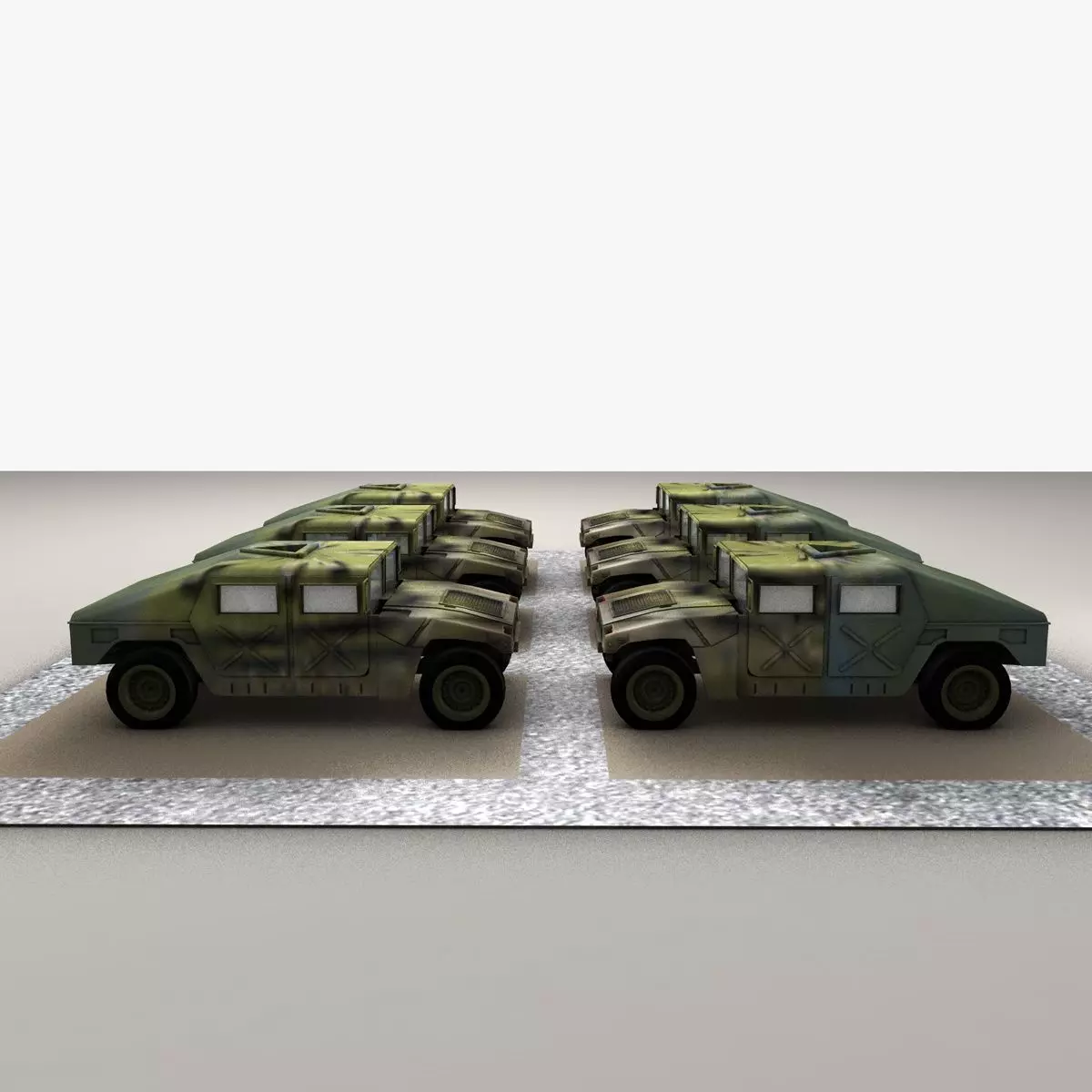 Military Vehicle 3D model