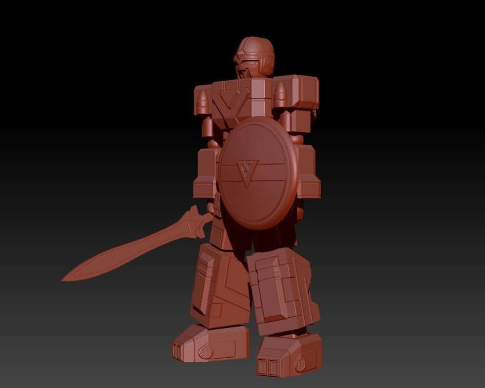 flash king 3D print model_15