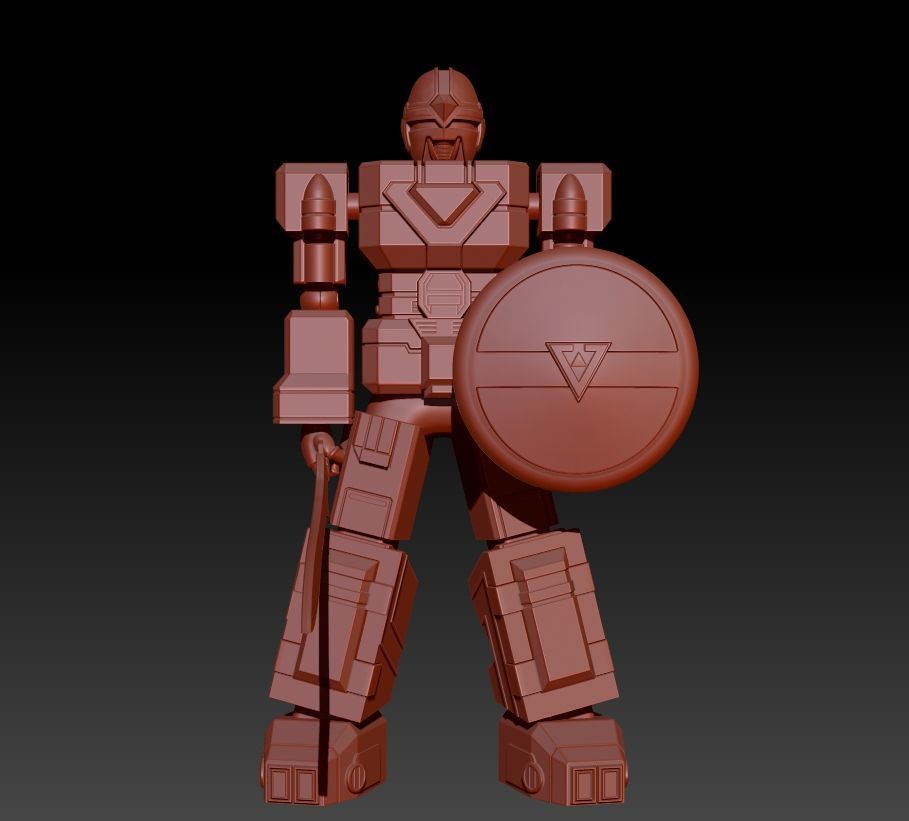 flash king 3D print model_14