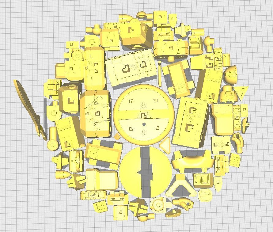 flash king 3D print model_12