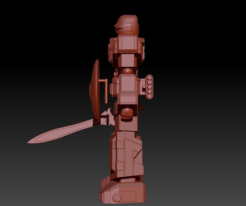 flash king 3D print model_16