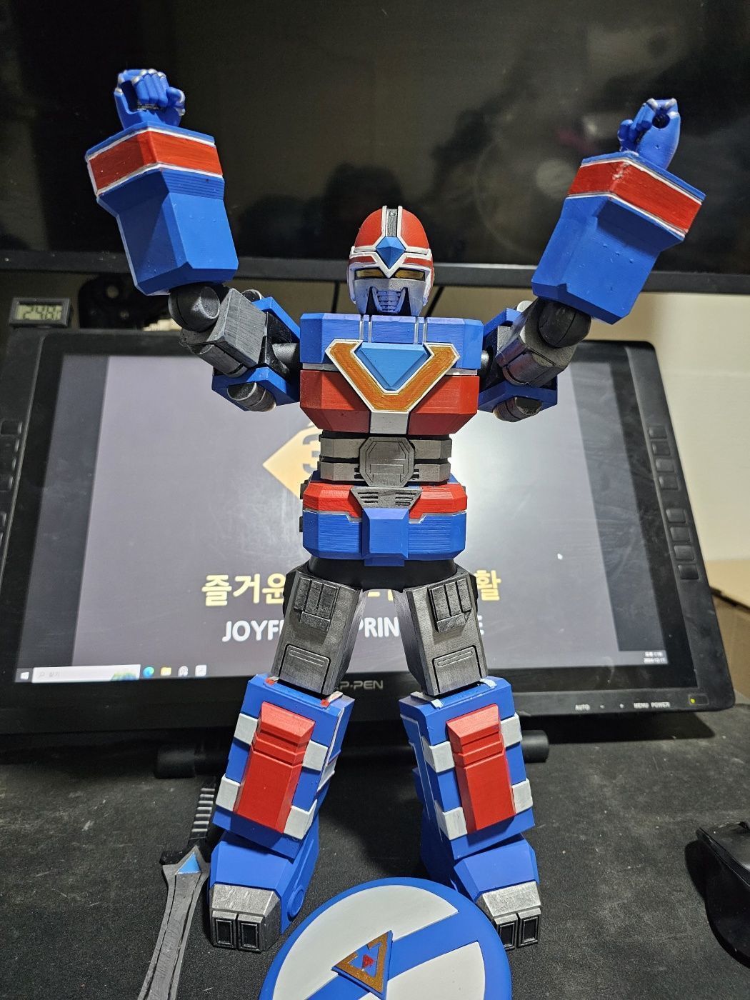 flash king 3D print model_6
