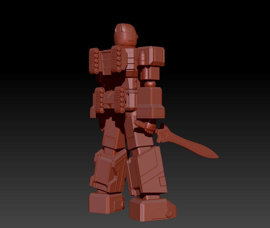 flash king 3D print model_20