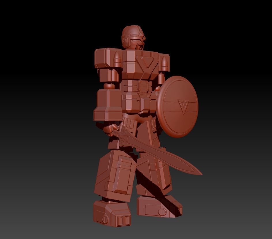 flash king 3D print model_22