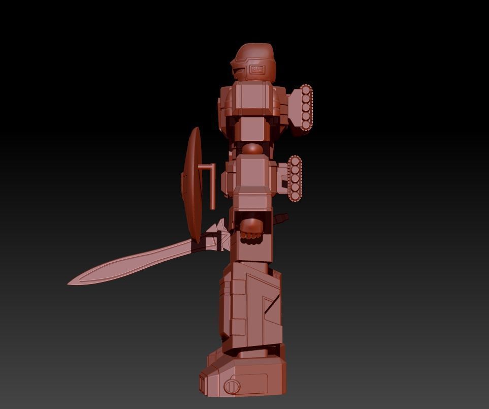 flash king 3D print model_17