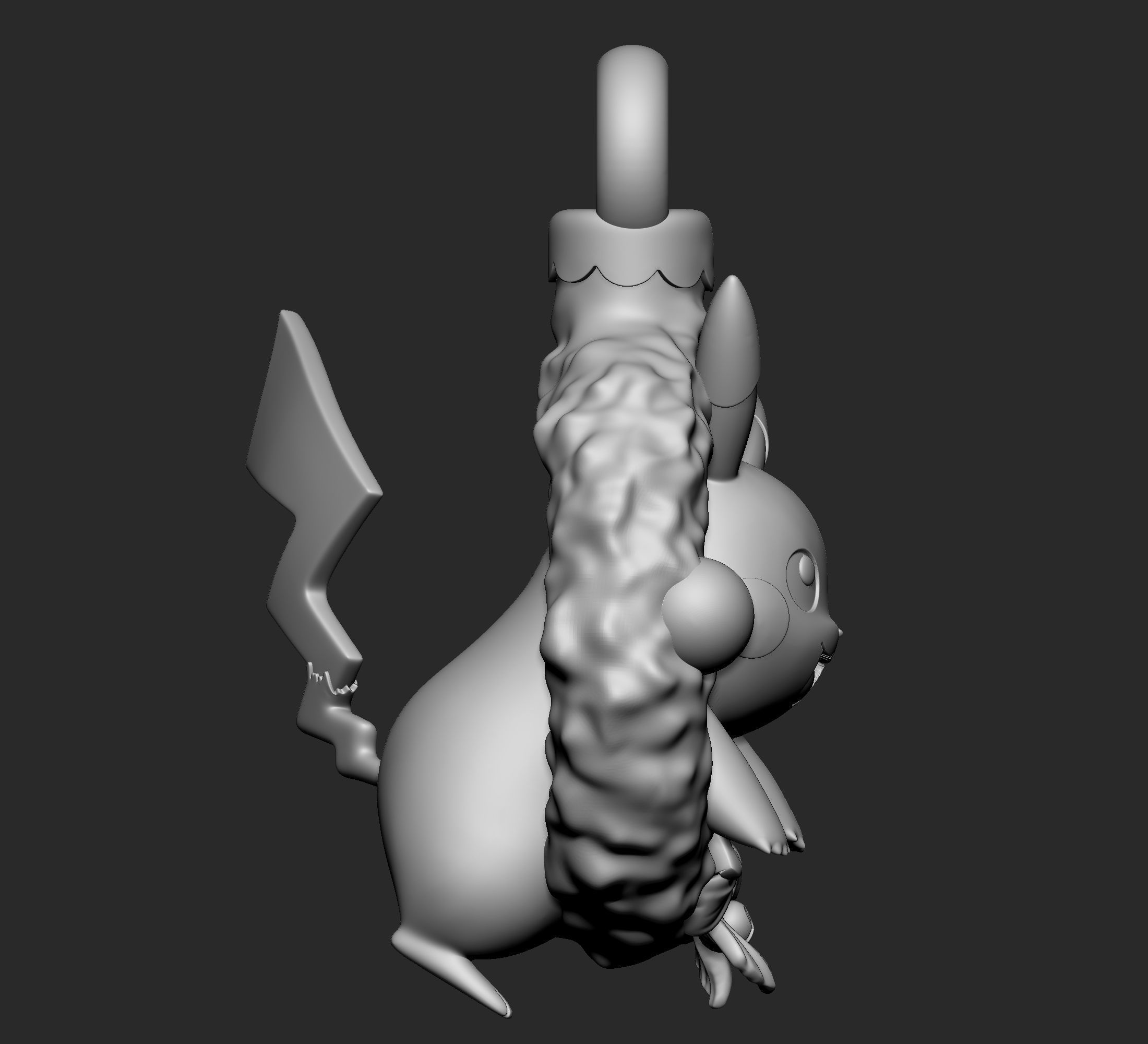 Pokemon - Pikachu Christmas Decoration Free 3D print model_7