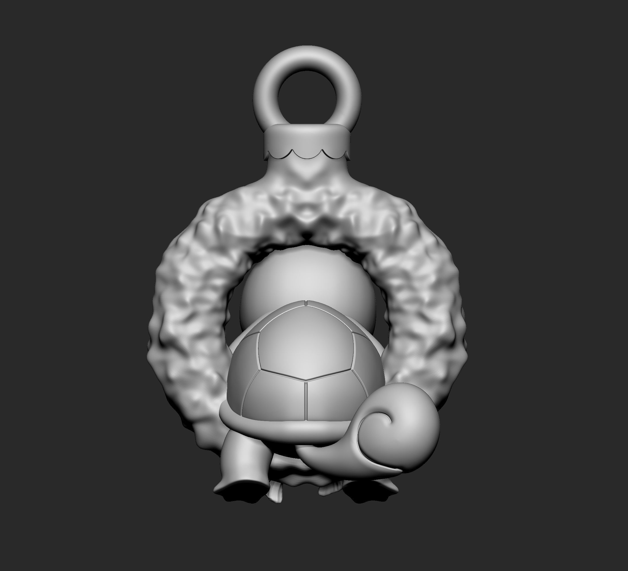 Pokemon - Squirtle Christmas Decoration 3D print model_5