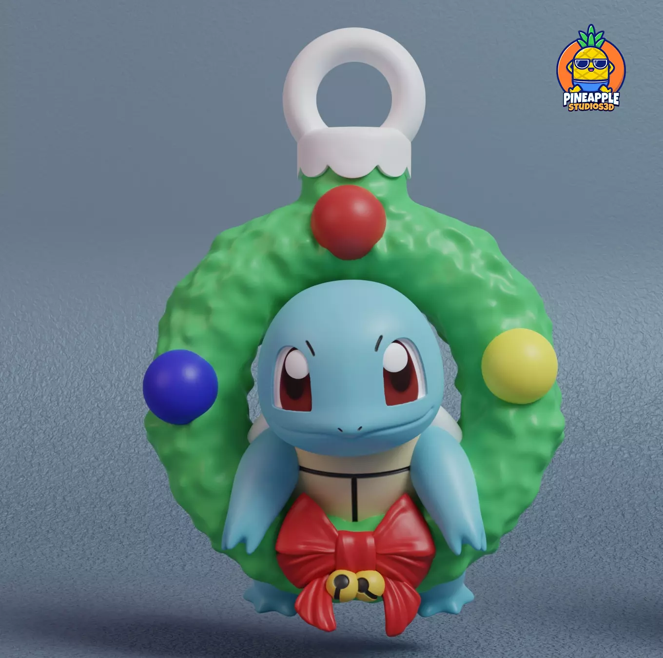 Pokemon - Squirtle Christmas Decoration 3D print model_0