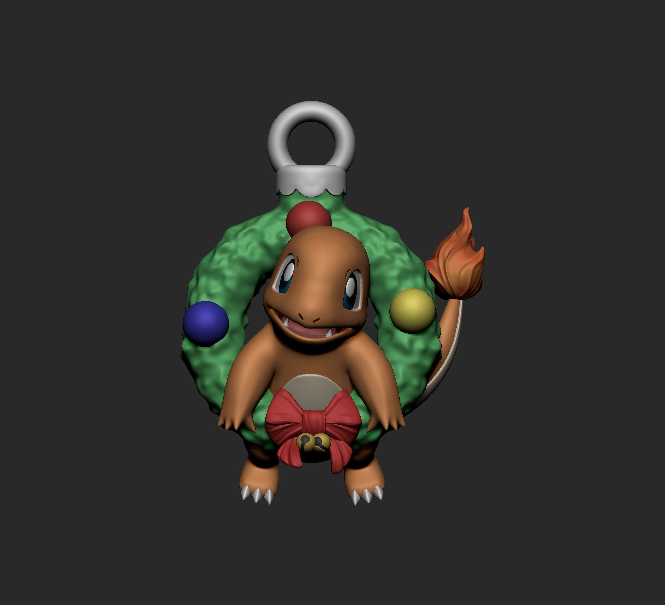 Pokemon - Gen 1 Christmas Decoration 3D print model_7