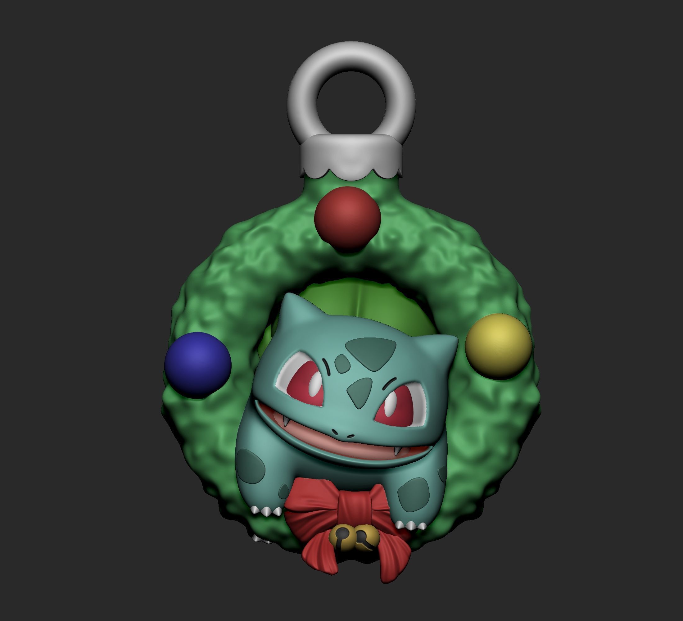 Pokemon - Gen 1 Christmas Decoration 3D print model_2