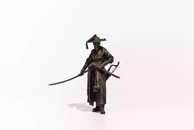 Admiral Yi Sun-shin Figure Statue 3d Model 3d Print Stl Files