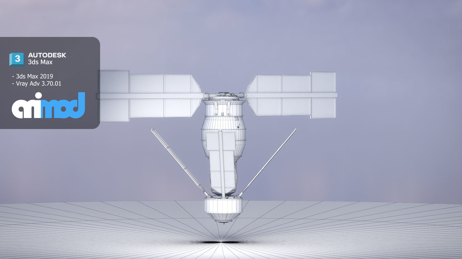 Satellite 3D model_6
