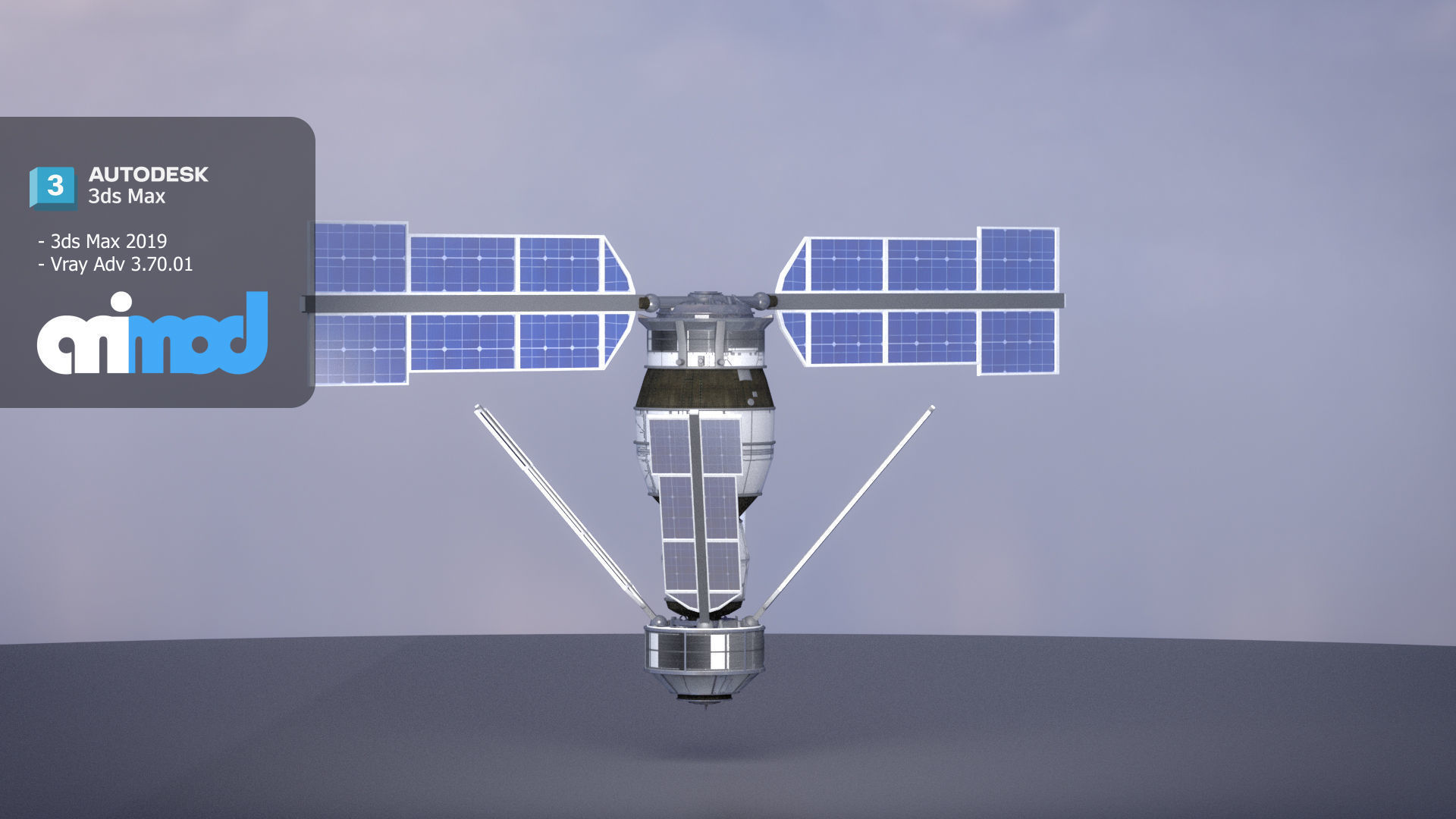 Satellite 3D model_1