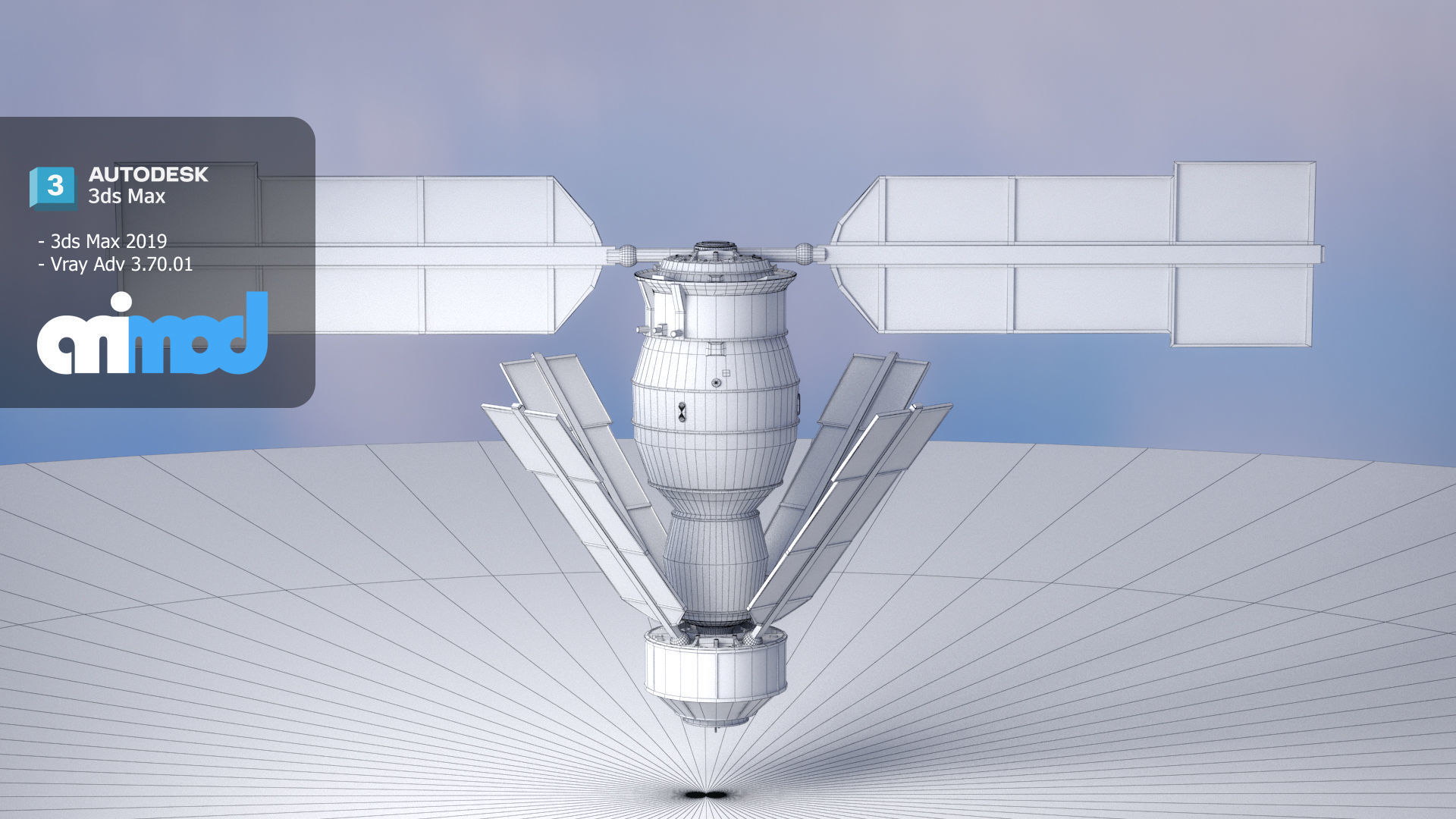 Satellite 3D model_8