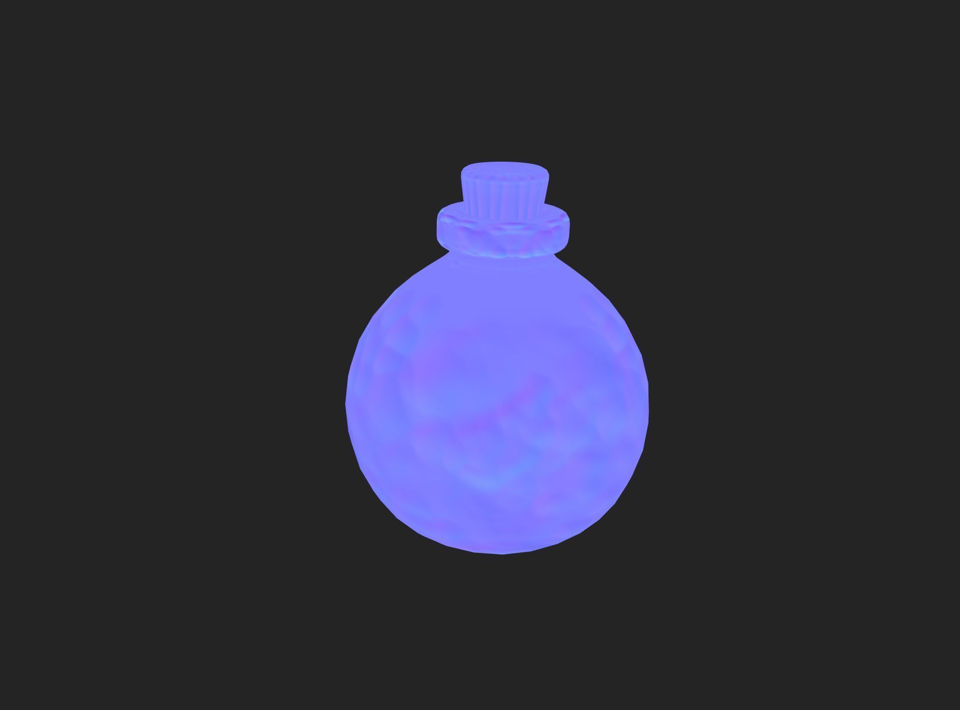 Potion Bottle 3D model_12