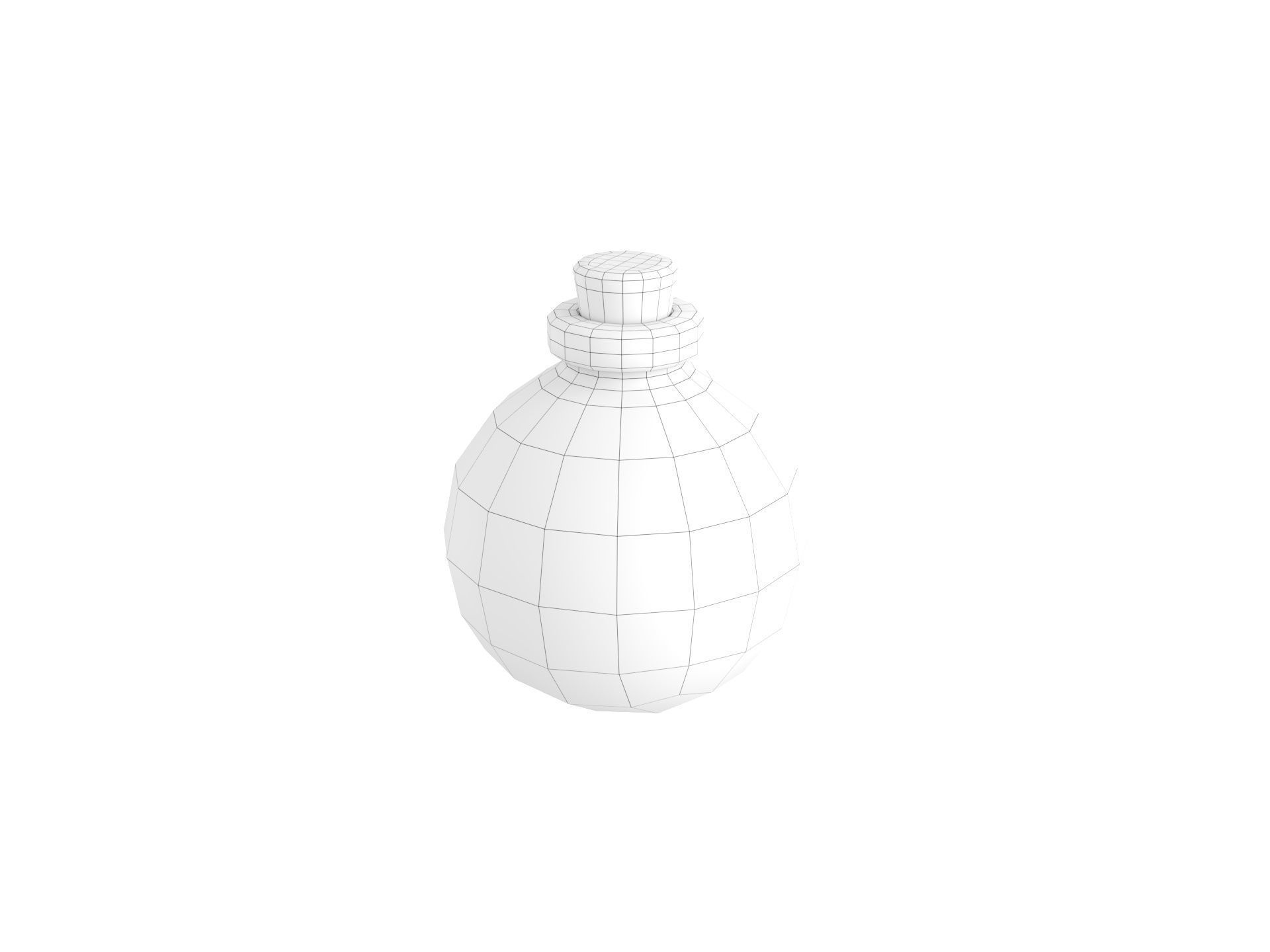 Potion Bottle 3D model_27