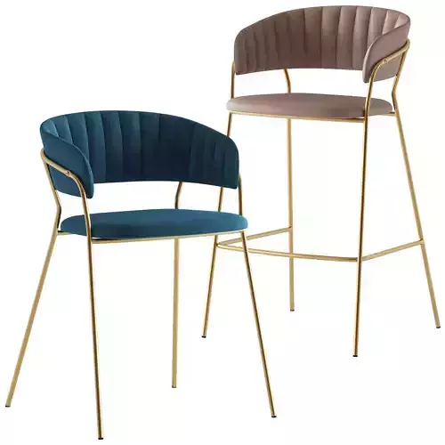 Cult Furniture Chloe Dining Chair and Stool